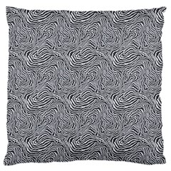 Dark Grey Snake Large Cushion Case (Two Sides) from ArtsNow.com Back