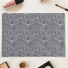 Dark Grey Snake Cosmetic Bag (XXL) from ArtsNow.com Front