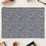 Dark Grey Snake Cosmetic Bag (XXXL)