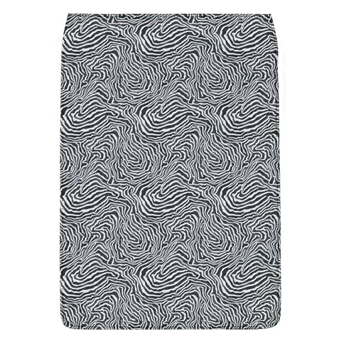 Dark Grey Snake Removable Flap Cover (L) from ArtsNow.com Front