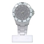 Dark Grey Snake Plastic Nurses Watch