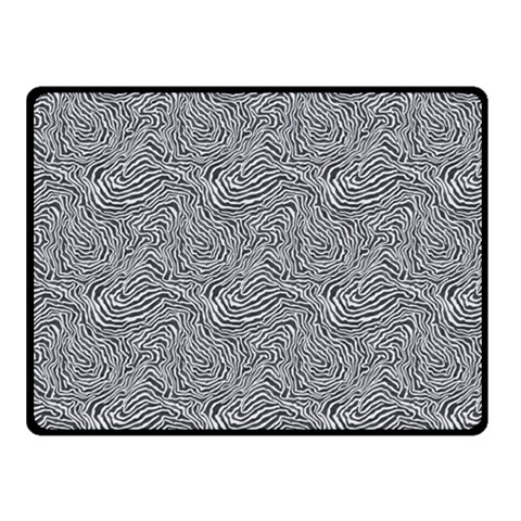 Dark Grey Snake 50  x 40  Two Sides Fleece Blanket (Small) from ArtsNow.com 45 x34  Blanket Front
