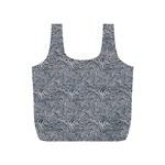 Dark Grey Snake Full Print Recycle Bag (S)