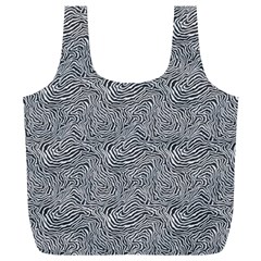 Dark Grey Snake Full Print Recycle Bag (XL) from ArtsNow.com Front