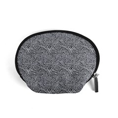 Dark Grey Snake Accessory Pouch (Small) from ArtsNow.com Front