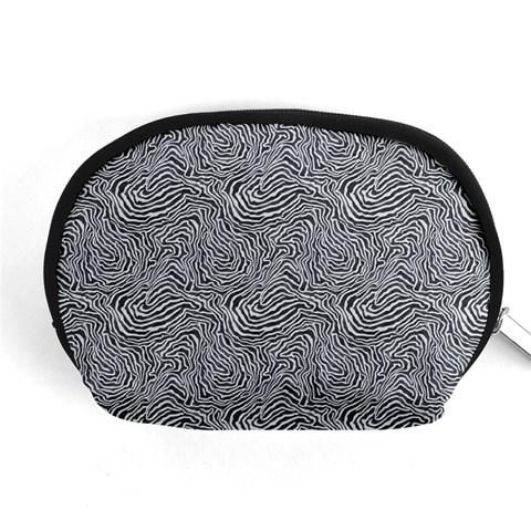 Dark Grey Snake Accessory Pouch (Medium) from ArtsNow.com Front