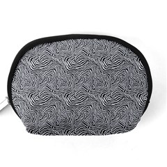 Dark Grey Snake Accessory Pouch (Medium) from ArtsNow.com Back