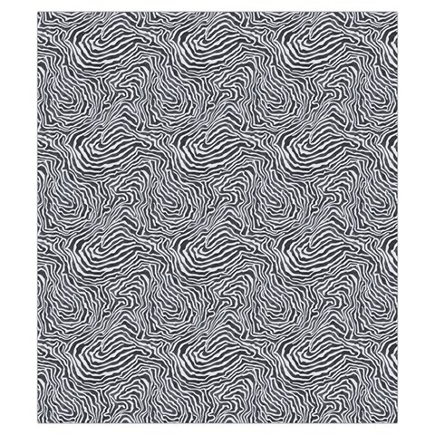 Dark Grey Snake Drawstring Pouch (Small) from ArtsNow.com Back