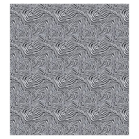 Dark Grey Snake Drawstring Pouch (Large) from ArtsNow.com Front