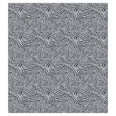 Dark Grey Snake Drawstring Pouch (Large) from ArtsNow.com Front