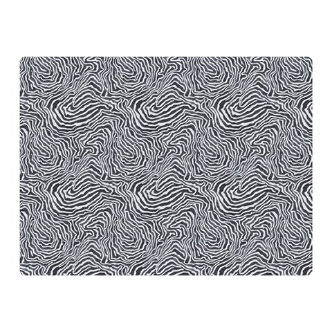 Dark Grey Snake 35  x 27  Two Sides Premium Plush Fleece Blanket (Mini) from ArtsNow.com 35 x27  Blanket Front