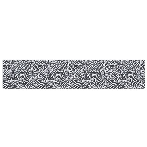 Dark Grey Snake 12 X60  Small Premium Plush Fleece Scarf from ArtsNow.com Front