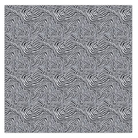 Dark Grey Snake 36  x 36  Square Satin Scarf from ArtsNow.com Front