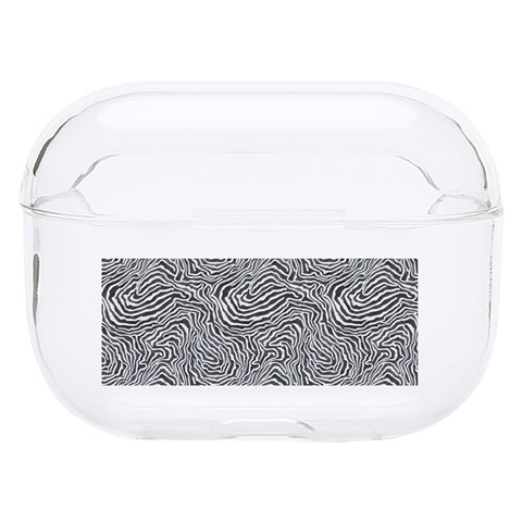 Dark Grey Snake Hard PC AirPods Pro Case from ArtsNow.com Front