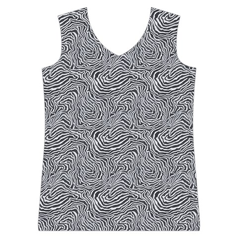 Dark Grey Snake Women s Basketball Tank Top from ArtsNow.com Front
