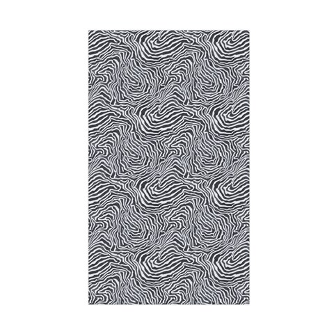 Dark Grey Snake Duvet Cover Double Side (Single Size) from ArtsNow.com Back