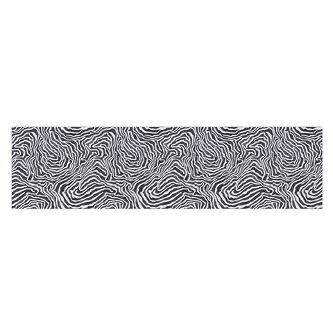 Dark Grey Snake 16 x 60  Oblong Satin Scarf from ArtsNow.com Front