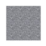 Dark Grey Snake 30  x 30  Large Square Satin Scarf