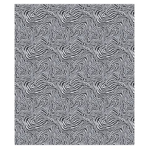 Dark Grey Snake Drawstring Pouch (XS) from ArtsNow.com Back