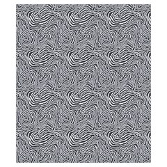 Dark Grey Snake Drawstring Pouch (XS) from ArtsNow.com Back