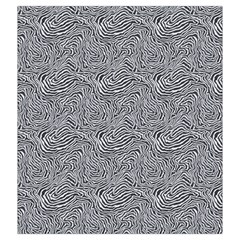 Dark Grey Snake Drawstring Pouch (2XL) from ArtsNow.com Front