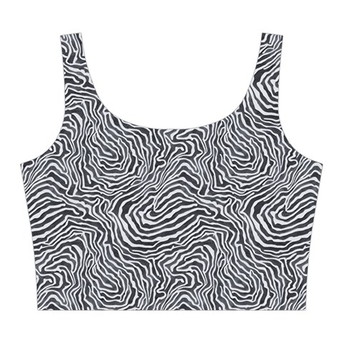 Dark Grey Snake Midi Sleeveless Dress from ArtsNow.com Top Front