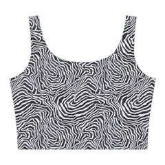 Dark Grey Snake Midi Sleeveless Dress from ArtsNow.com Top Front