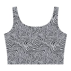 Dark Grey Snake Midi Sleeveless Dress from ArtsNow.com Top Back