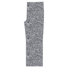 Dark Grey Snake Short Sleeve Long Pants Satin Pajamas Set from ArtsNow.com Front Bottom Left