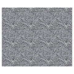 Dark Grey Snake Medium Tote Bag from ArtsNow.com Back