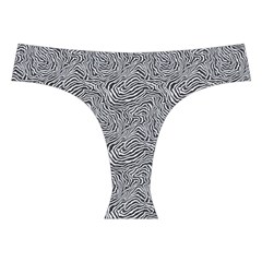 Dark Grey Snake Cross Back Hipster Bikini Set from ArtsNow.com Front Under