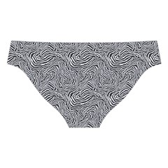 Dark Grey Snake Cross Back Hipster Bikini Set from ArtsNow.com Back Under