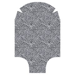 Dark Grey Snake Luggage Cover (Small) from ArtsNow.com Back