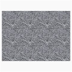 Dark Grey Snake Roll Up Canvas Pencil Holder (M) from ArtsNow.com Front