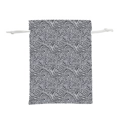 Dark Grey Snake Lightweight Drawstring Pouch (L) from ArtsNow.com Back