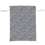 Dark Grey Snake Lightweight Drawstring Pouch (XL)