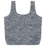Dark Grey Snake Full Print Recycle Bag (XXL)