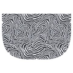 Dark Grey Snake Make Up Case (Small) from ArtsNow.com Side Right