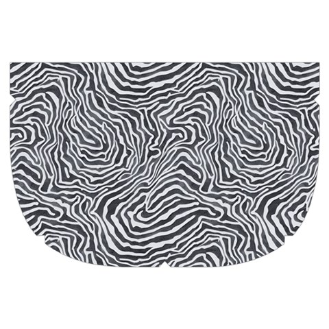 Dark Grey Snake Make Up Case (Small) from ArtsNow.com Side Left