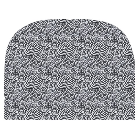Dark Grey Snake Make Up Case (Medium) from ArtsNow.com Back