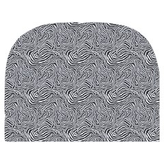 Dark Grey Snake Make Up Case (Medium) from ArtsNow.com Back