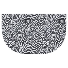 Dark Grey Snake Make Up Case (Medium) from ArtsNow.com Side Right
