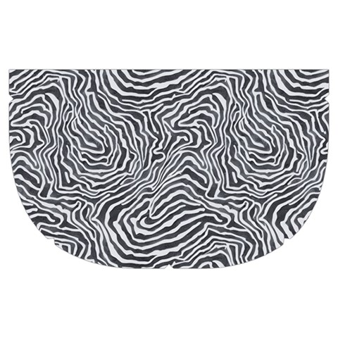 Dark Grey Snake Make Up Case (Medium) from ArtsNow.com Side Left