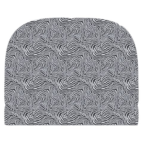 Dark Grey Snake Make Up Case (Large) from ArtsNow.com Back