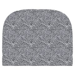 Dark Grey Snake Make Up Case (Large) from ArtsNow.com Back