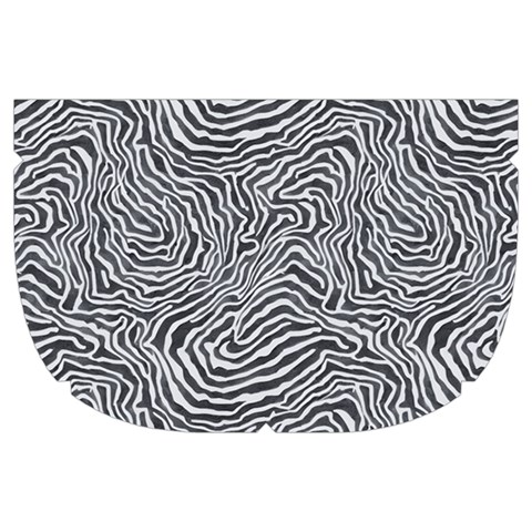 Dark Grey Snake Make Up Case (Large) from ArtsNow.com Side Right