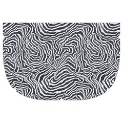 Dark Grey Snake Make Up Case (Large) from ArtsNow.com Side Right