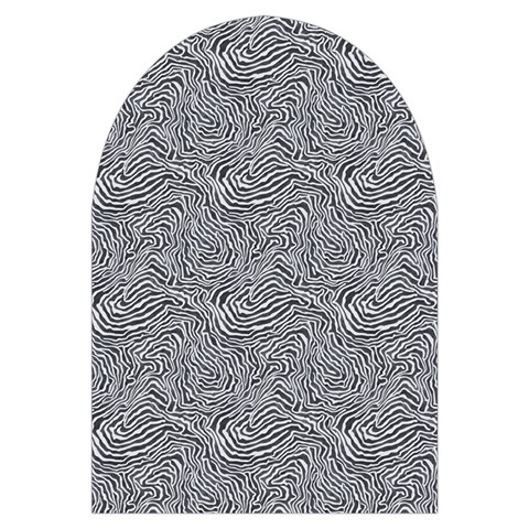 Dark Grey Snake Microwave Oven Glove from ArtsNow.com Front