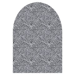 Dark Grey Snake Microwave Oven Glove from ArtsNow.com Front