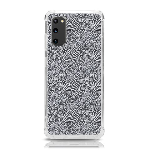 Dark Grey Snake Samsung Galaxy S20 6.2 Inch TPU UV Case from ArtsNow.com Front